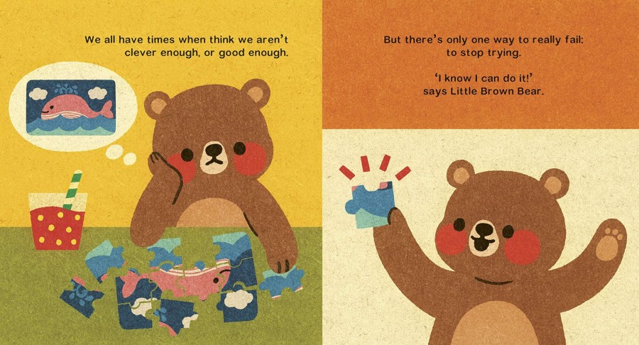 Play & Learn Quarto Early Learning Books | It'S Ok To Make Mistakes (Little Brown Bear)