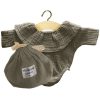 Play & Learn Minikane Dolls & Accessories | Colette Double Gauze Cotton Bodysuit | Olive Green For Minikane X Gordis Dolls