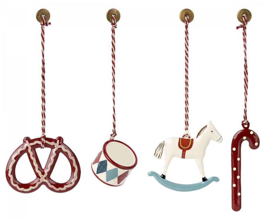 Gifts Maileg Little Treats | Metal Ornament Set | Peter'S Christmas