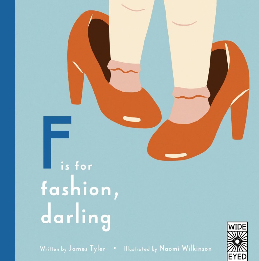 Play & Learn Quarto Early Learning Books | F Is For Fashion, Darling