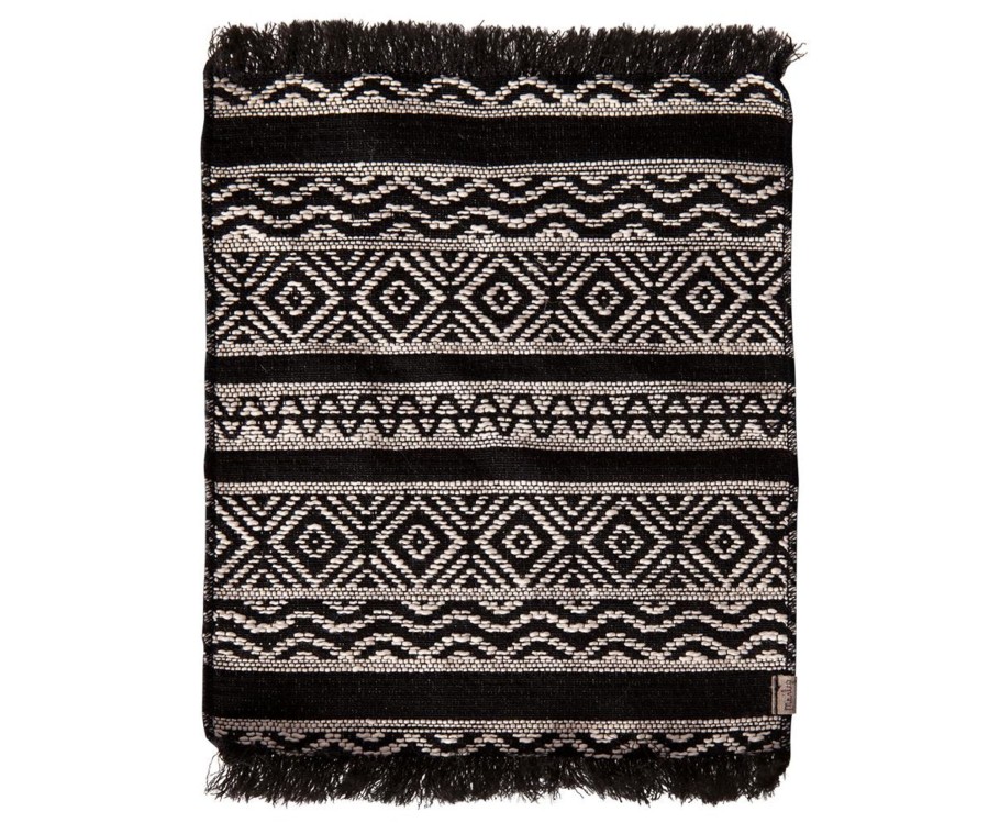 Gifts Maileg Gifts For Newborns | Maileg Miniature Rug 24 X18Cm | Black