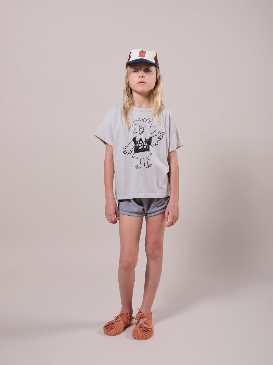 Clothing & Accessories BOBO CHOSES Tops & Bottoms | Bird Says Yes Organic Cotton Short Sleeve T-Shirt