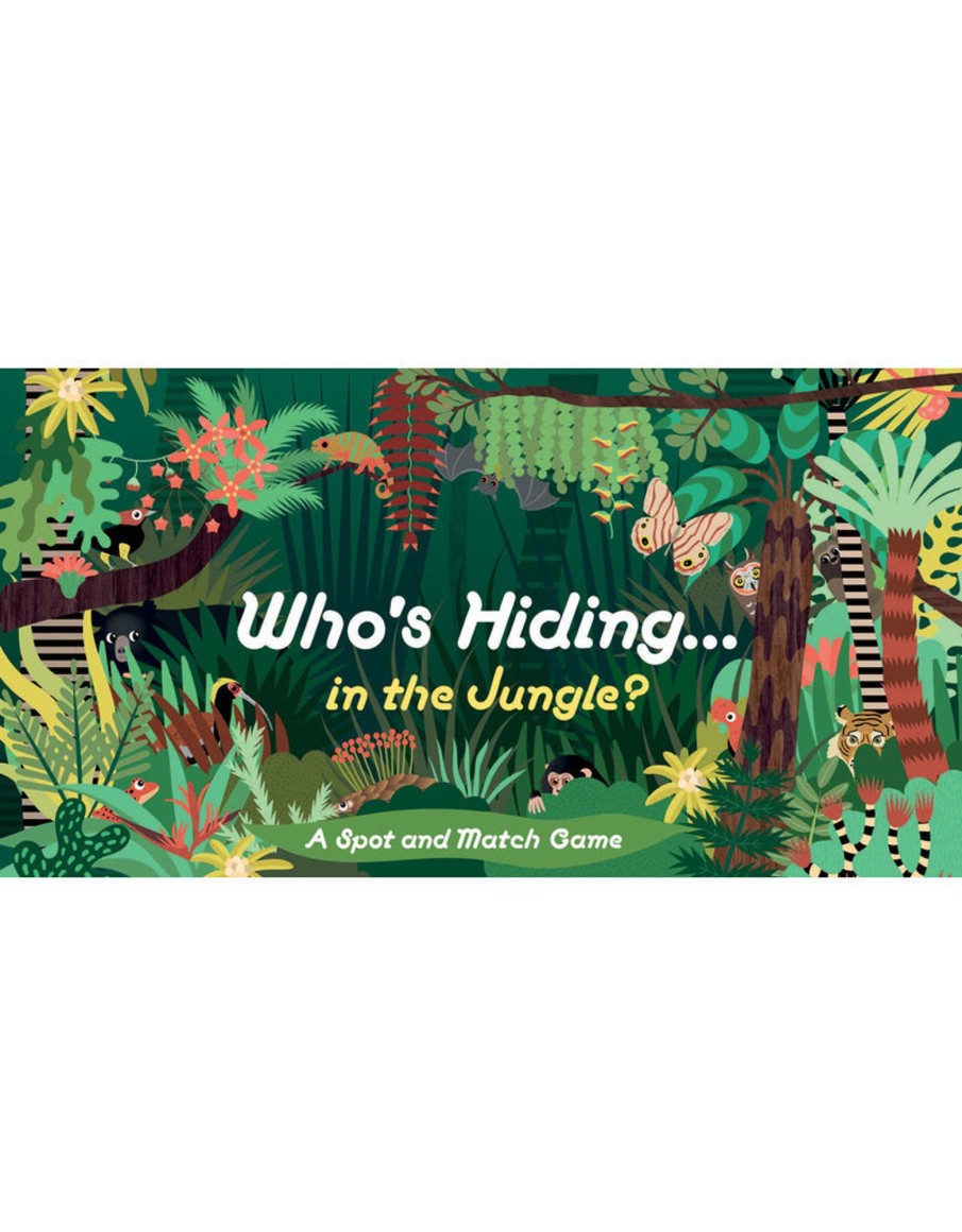 Play & Learn Laurence King Puzzles & Games | Who'S Hiding In The Jungle? - Game