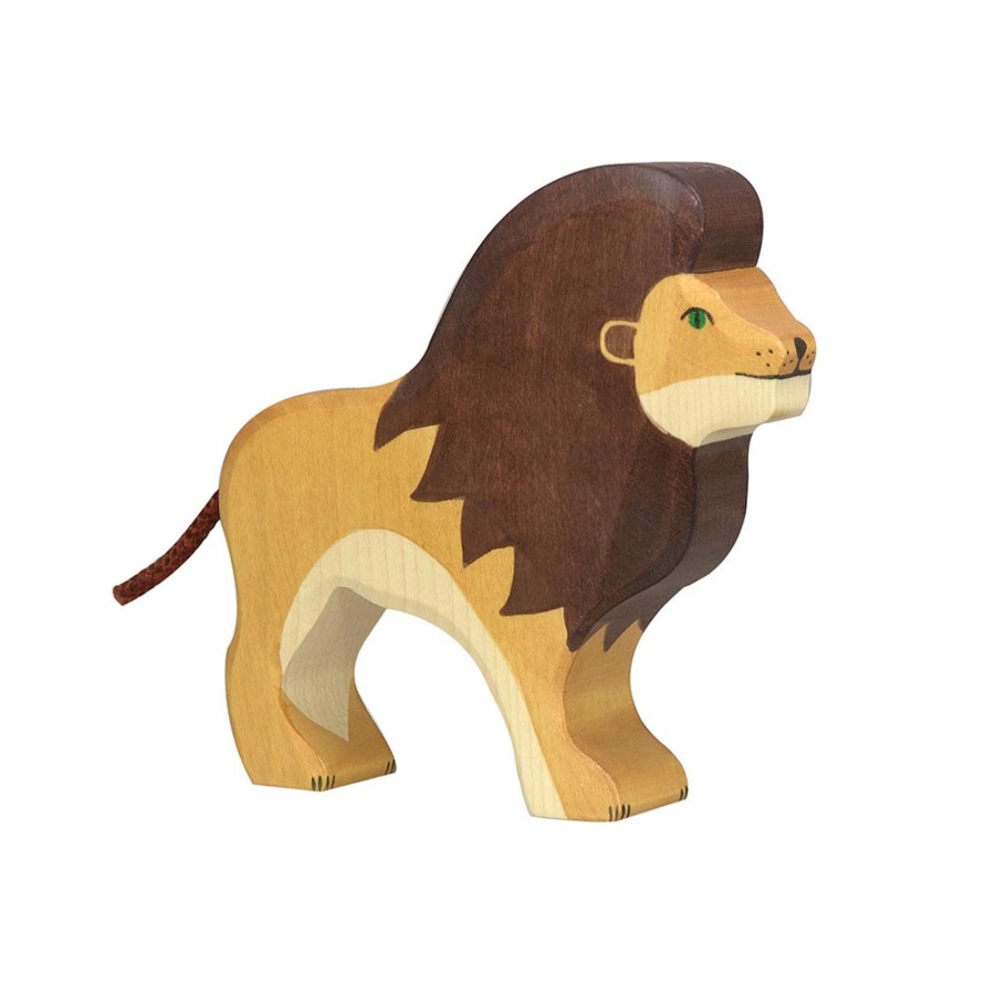 Gifts Holztiger Little Treats | Lion Wooden Figure