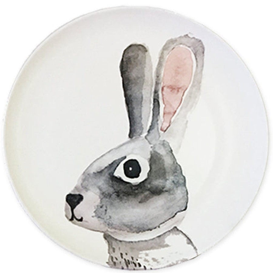 @Home Nuukk Plates, Bowls & Cups | Bunny Bamboo Plate