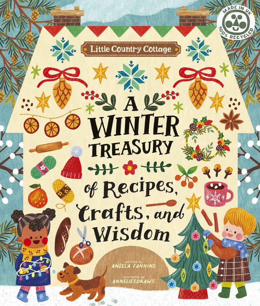 Play & Learn Quarto Activity, Colouring & Sticker Books | Little Country Cottage: A Winter Treasury Of Recipes, Crafts And Wisdom