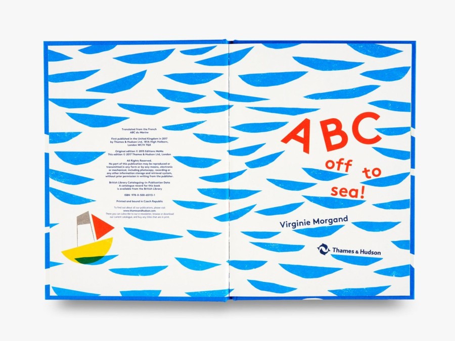 Play & Learn THAMES & HUDSON Early Learning Books | Abc Off To Sea! Book