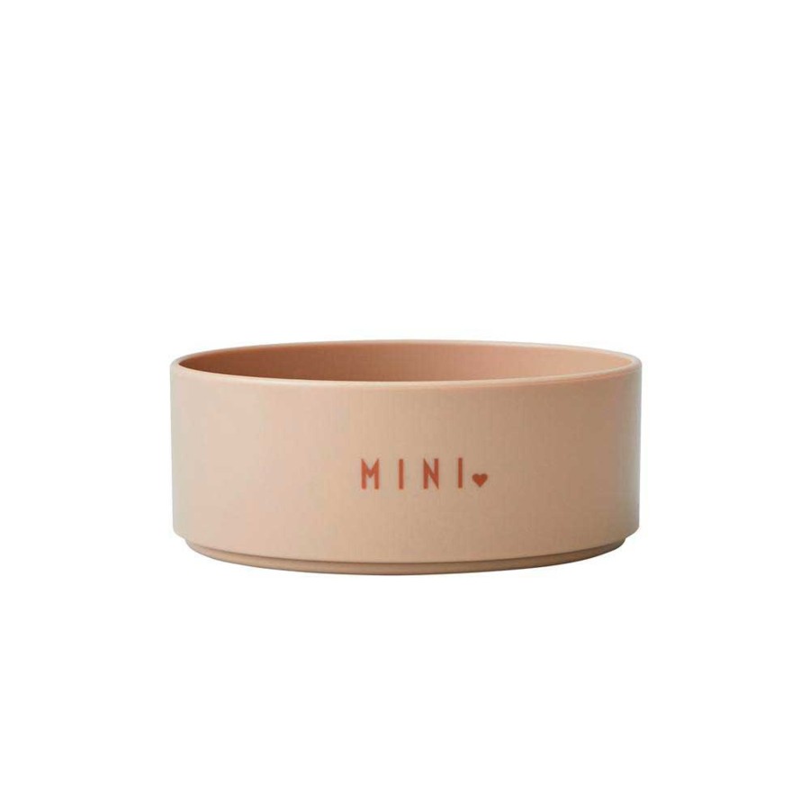 @Home Design Letters Valentines | Mini Favourite Bowl (Tritan) | Beige Love