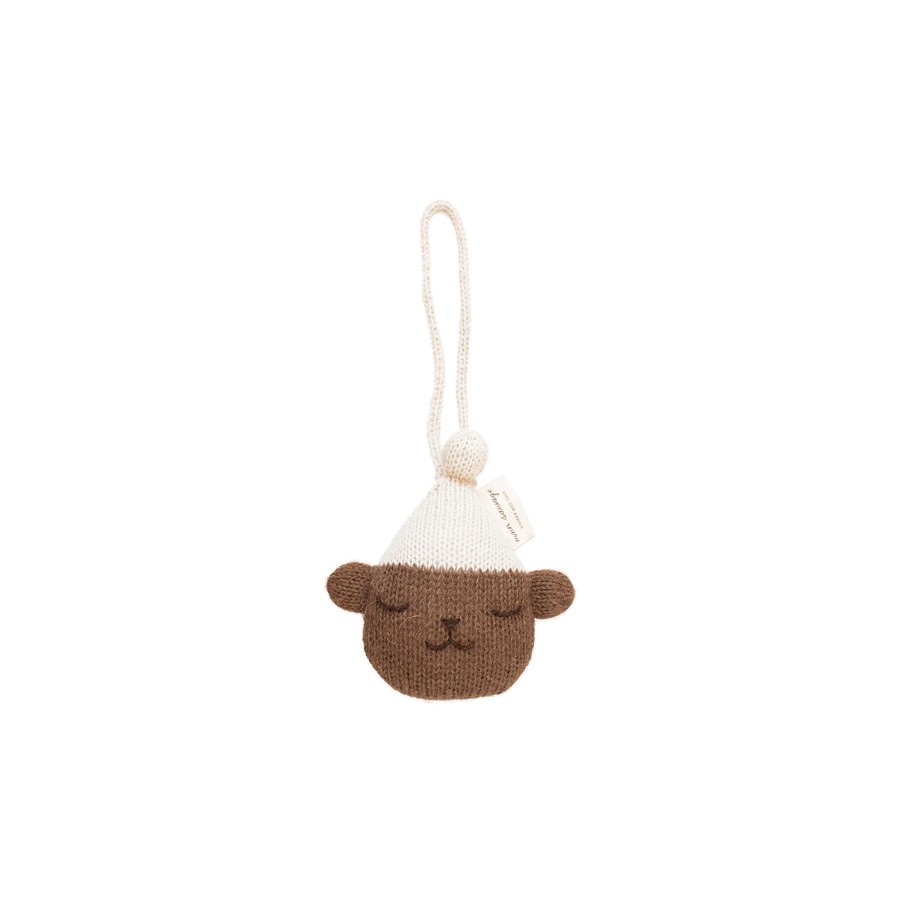 Gifts Main Sauvage Little Treats | Teddy Hanging Rattle