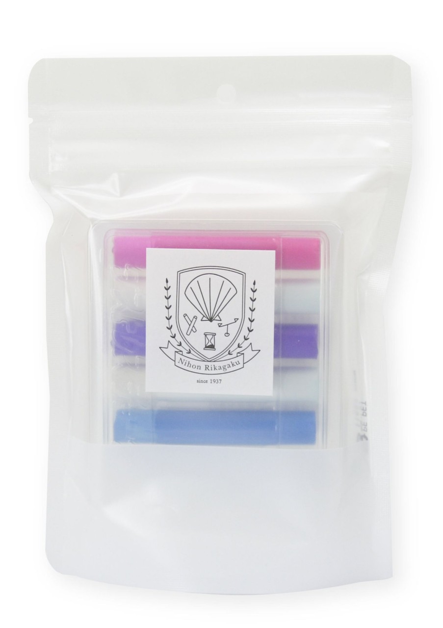 Play & Learn Kitpas Chalk & Crayons | Dustless Chalk Set Of 6 - Cocktail Colour By Kitpas