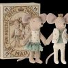 Gifts Maileg Little Treats | Royal Twins Mice Little Sister And Brother Mouse In Matchbox