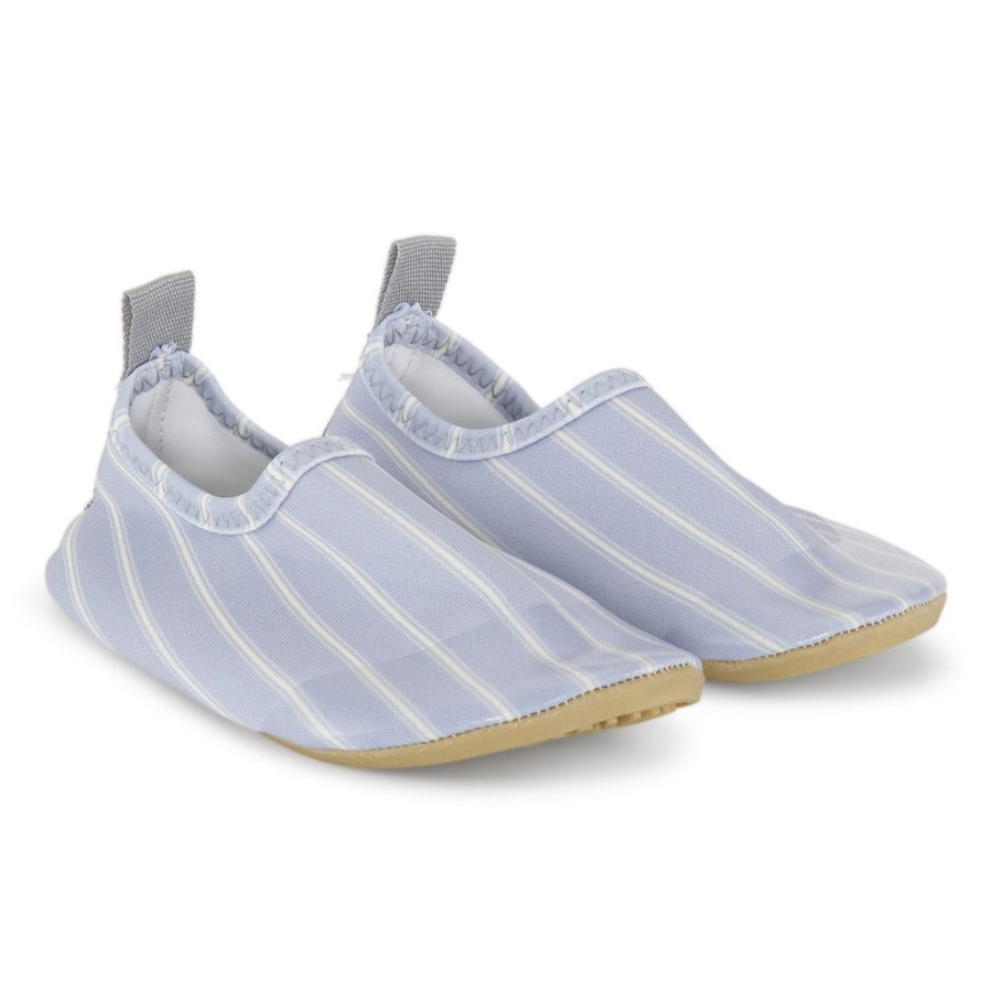 Play & Learn Konges Slojd Beach & Pool Toys | Aster Uv Swim Shoes | Sailor Stripe