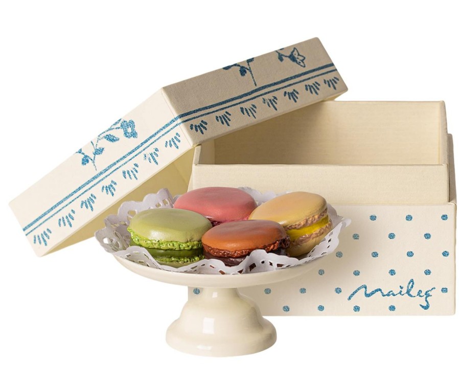 Gifts Maileg Little Treats | Maileg Macarons Et Chocolat Chaud