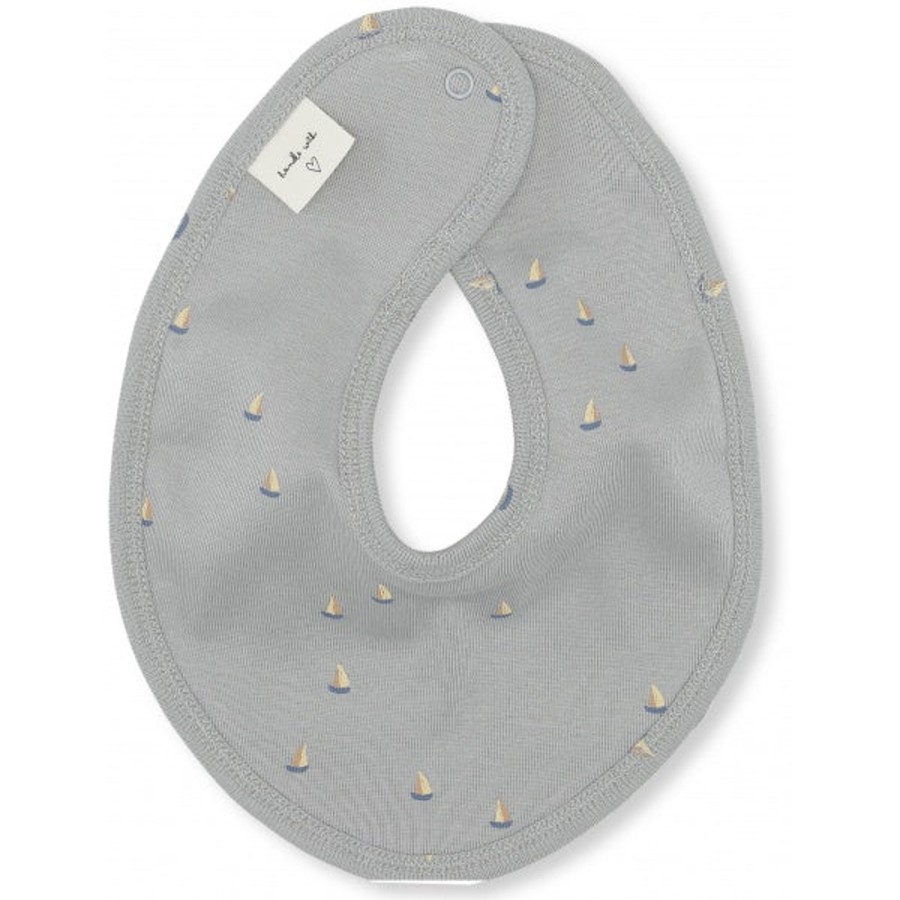 Baby Konges Slojd Bibs | Organic Cotton Bib | Mille Marine