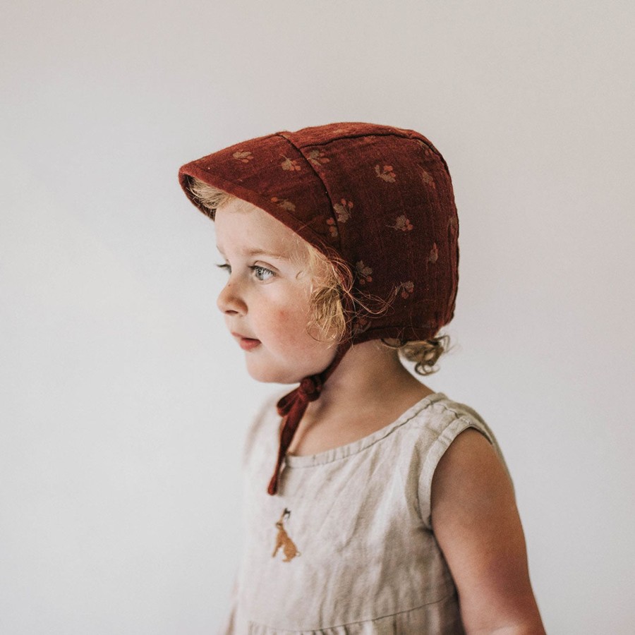 Clothing & Accessories Main Sauvage Bonnets & Hats | Hawthorns Wide-Brimmed Bonnet By Main Sauvage