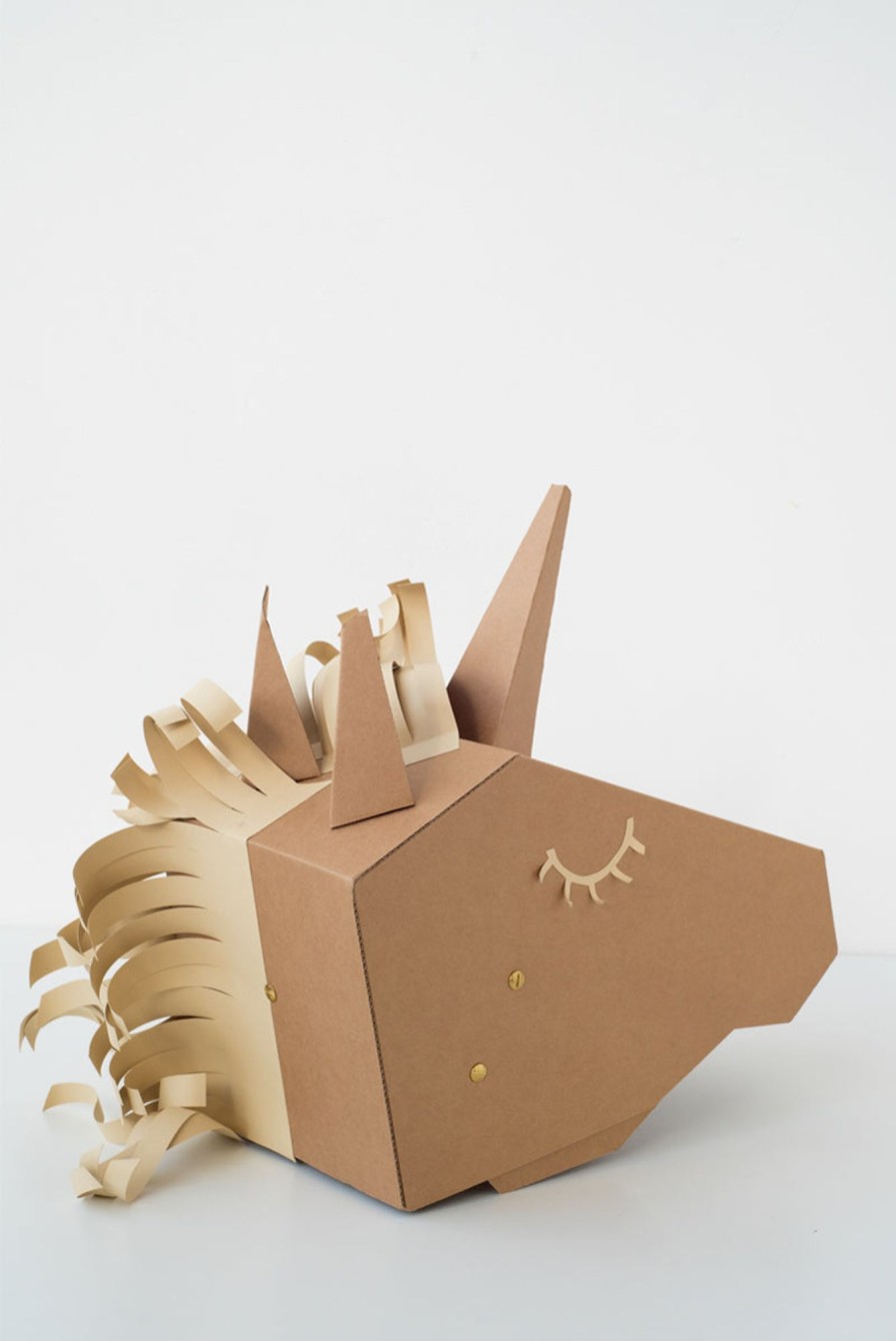 Play & Learn Koko Cardboard Tapes | Diy 3D Mask | Unicorn