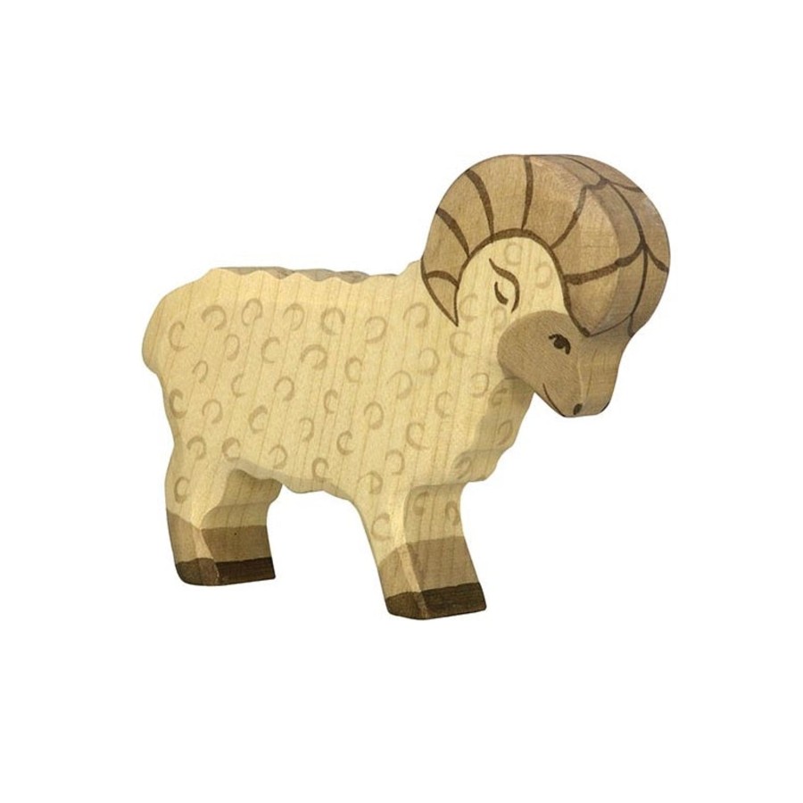 Gifts Holztiger Little Treats | Ram Wooden Figure