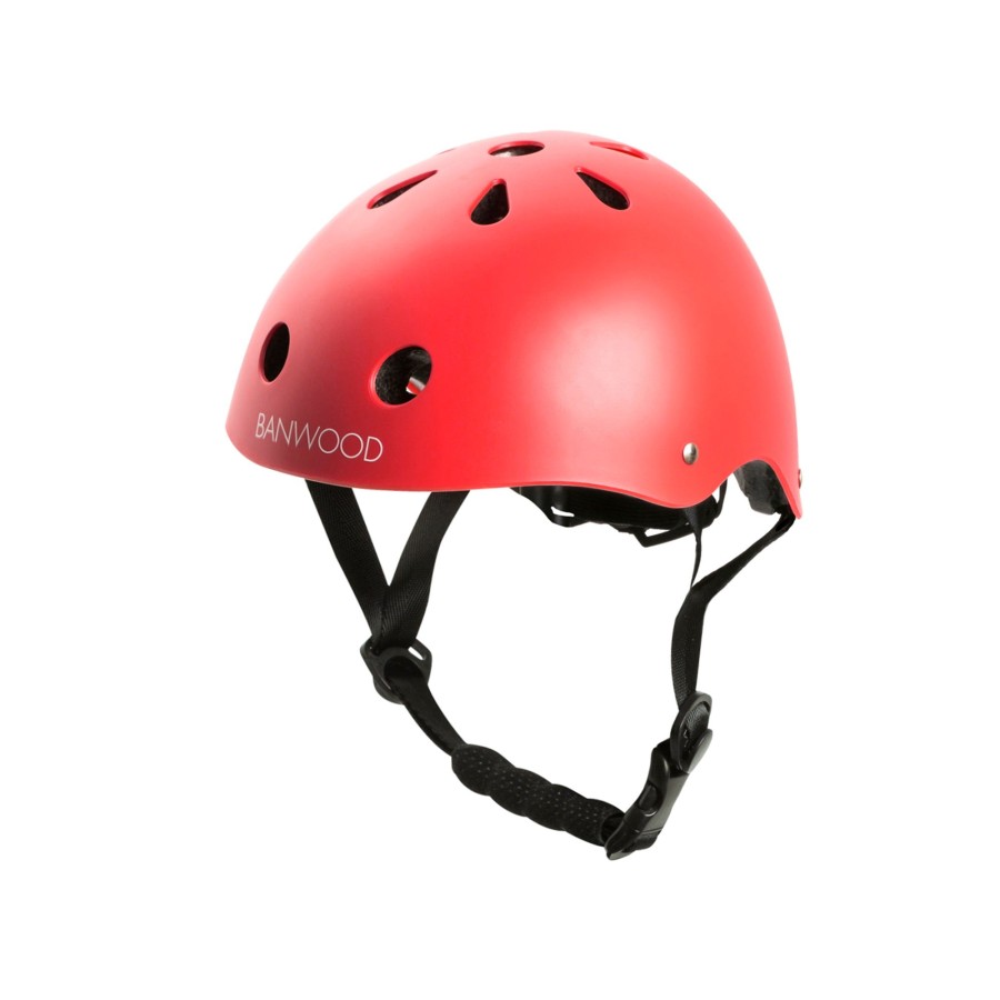 Play & Learn Banwood Bikes, Trikes & Helmets | Banwood Helmet - Matte Red