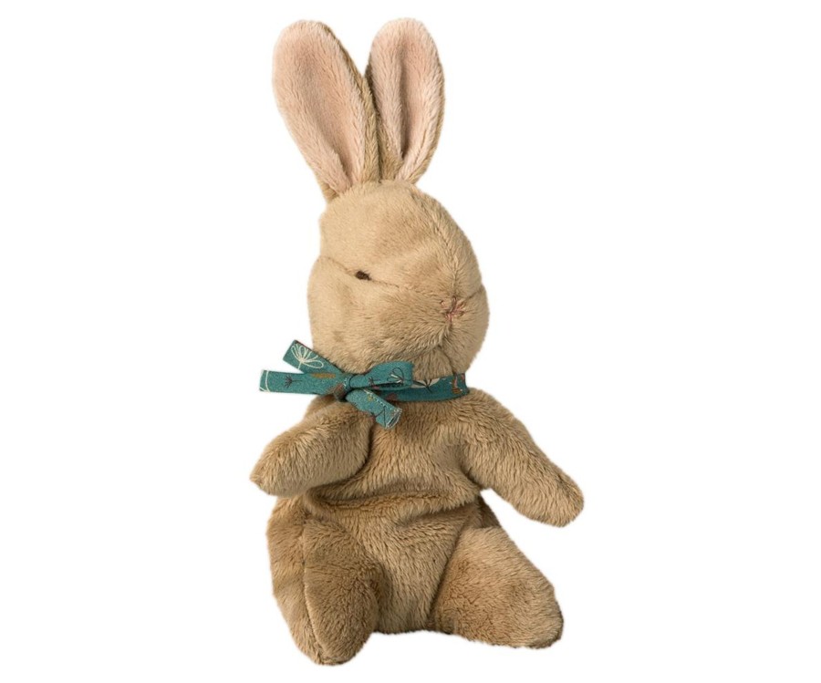 Gifts Maileg Little Treats | Baby Bunny With Blue Ribbon