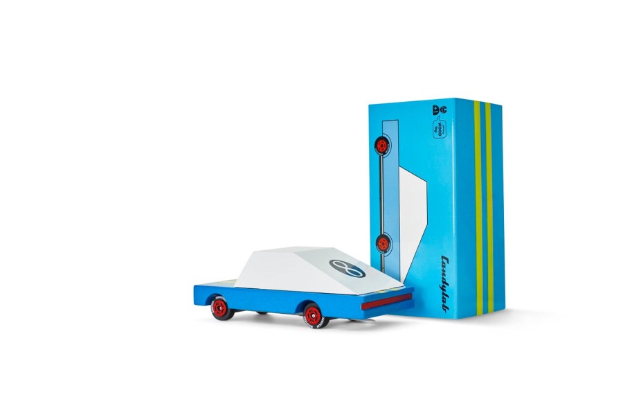 Gifts Candylab Toys Little Treats | Blue Racer #8 Candycar By Candylab Toys