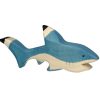 Gifts Holztiger Little Treats | Shark Wooden Figure