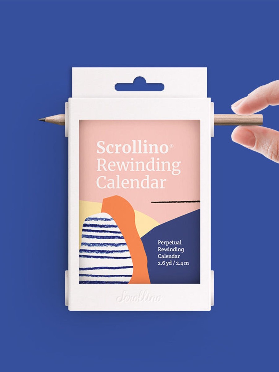 Gifts Scrollino Gifts For Grownups | Scrollino Perpetual Calendar (Double Scrollino)