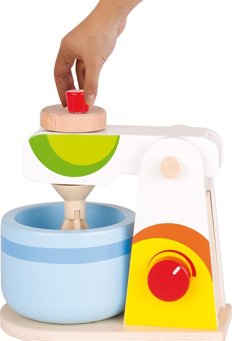 Play & Learn Goki Wooden Toys | Wooden Mixer Set By Goki