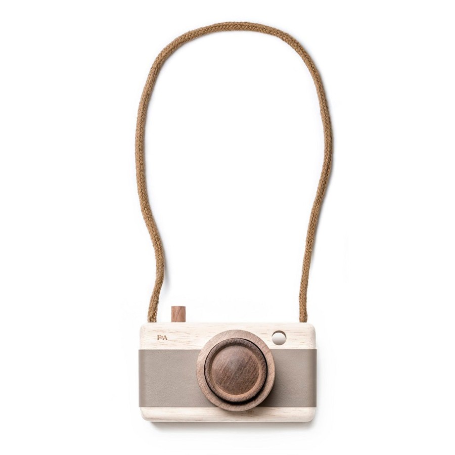 Gifts Fanny & Alexander Little Treats | Wooden Camera - River Pebble Grey