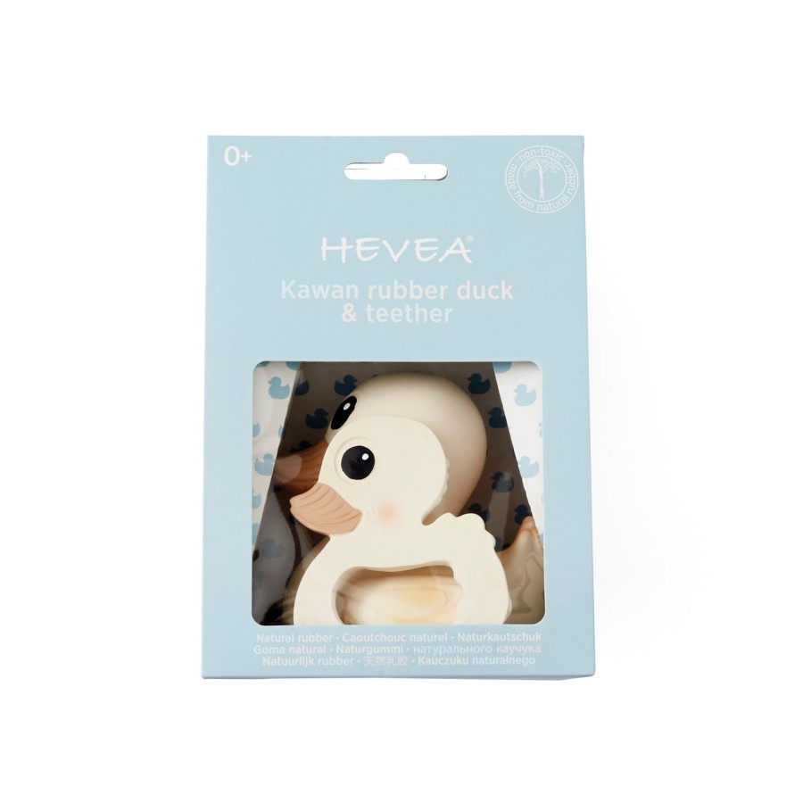 Baby Hevea Bath Books & Toys | Kawan Rubber Duck & Soothing Toy Set