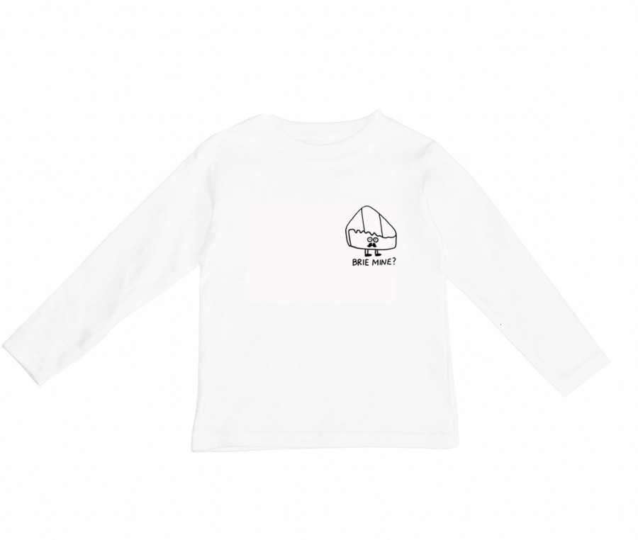 @Home Wexbaby Valentines | Brie Mine Long Sleeve Tee By Wexbaby