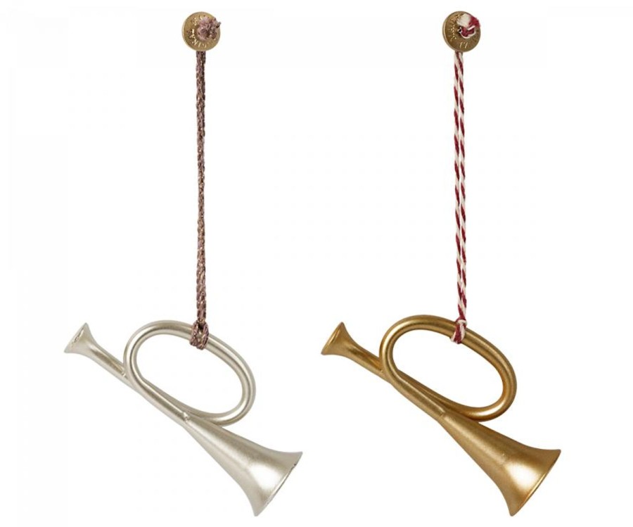 Gifts Maileg Little Treats | Trumpet Ornament Set