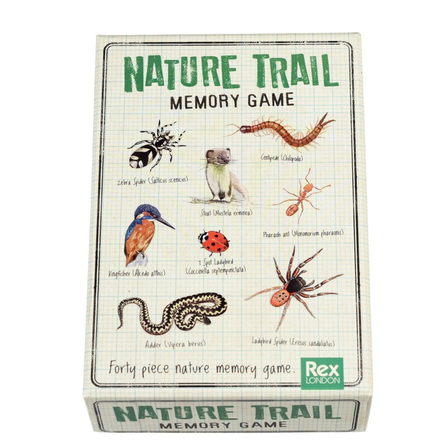 Play & Learn Rex London Puzzles & Games | Nature Trail Memory Game