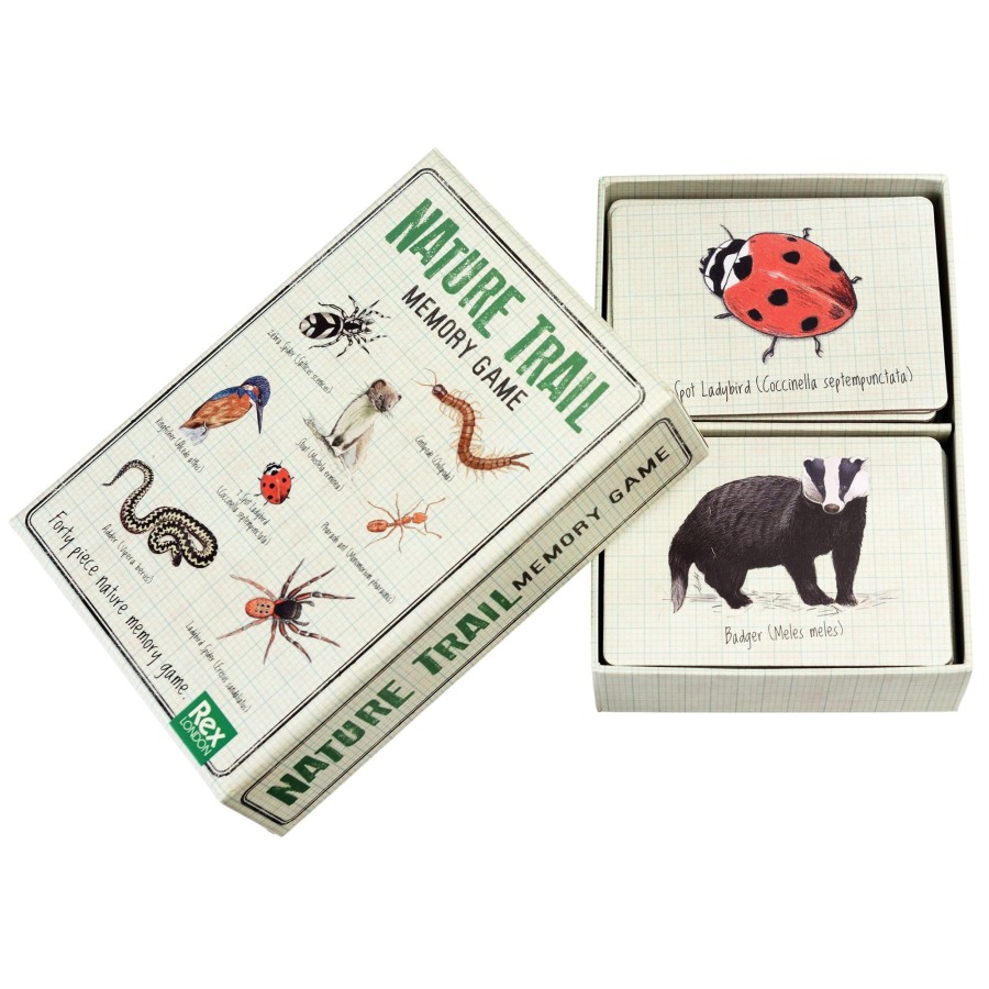 Play & Learn Rex London Puzzles & Games | Nature Trail Memory Game