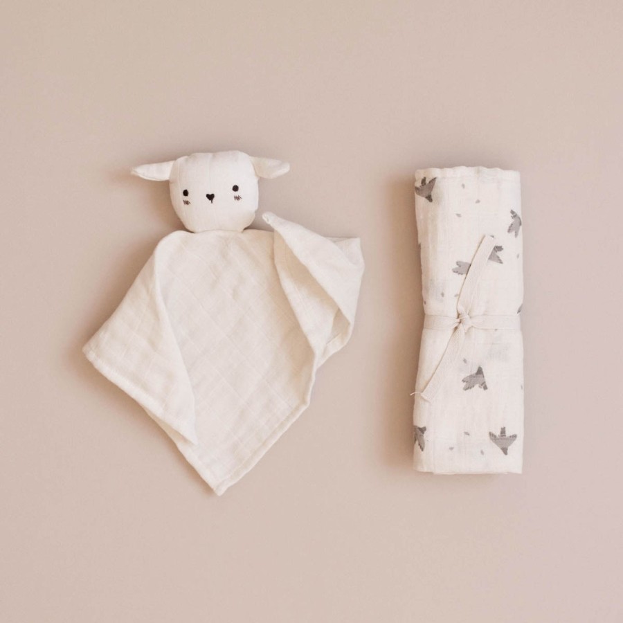 Gifts Main Sauvage Gifts For Newborns | Cuddle Cloth | Lamb