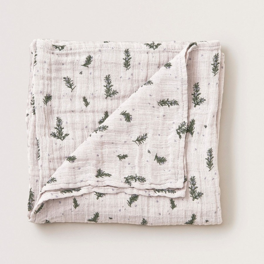 Baby Garbo&Friends Blankets & Swaddles | Garbo&Friends Muslin Swaddle Blanket | Rosemary