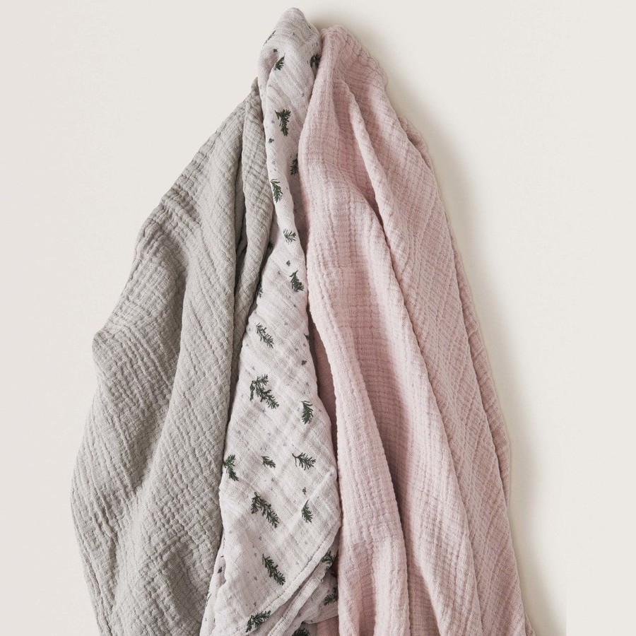 Baby Garbo&Friends Blankets & Swaddles | Garbo&Friends Muslin Swaddle Blanket | Rosemary