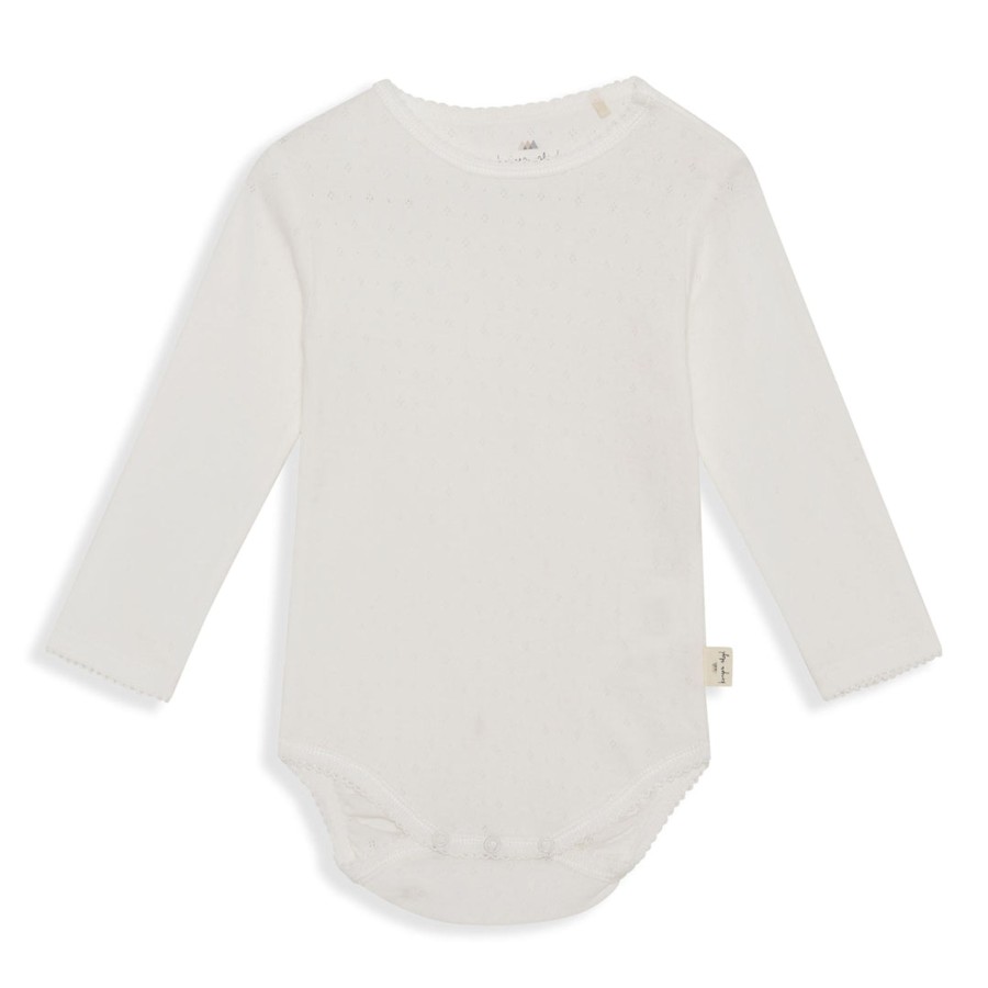 Clothing & Accessories Konges Slojd Bodysuits & Pyjamas | Minnie Body | Clear White