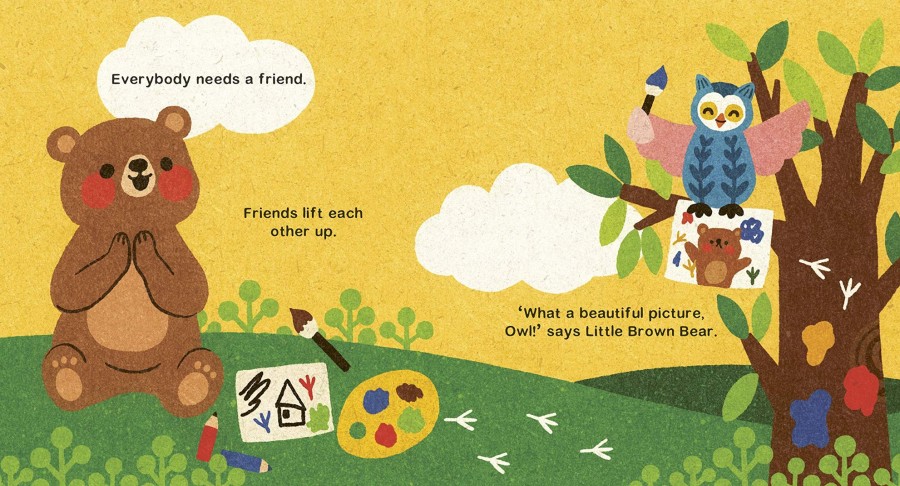 Play & Learn Quarto Early Learning Books | It'S Ok To Need A Friend (Little Brown Bear)