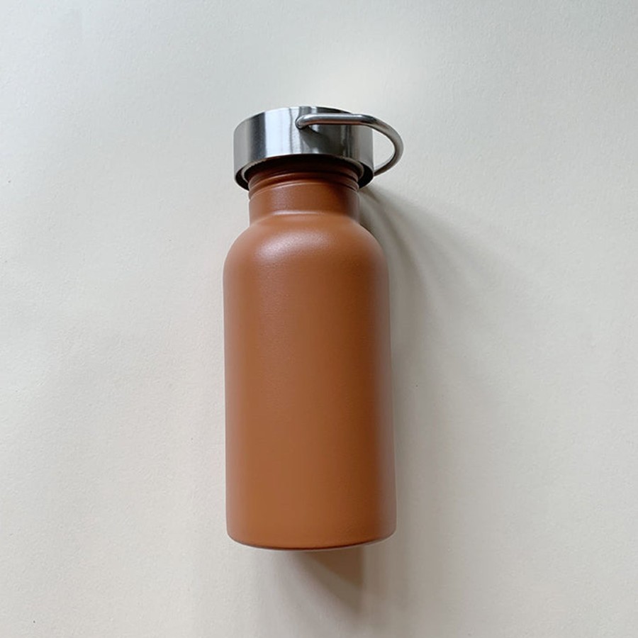 @Home Haps Nordic Bottles | Stainless Steel Water Bottle 400Ml | Terracotta