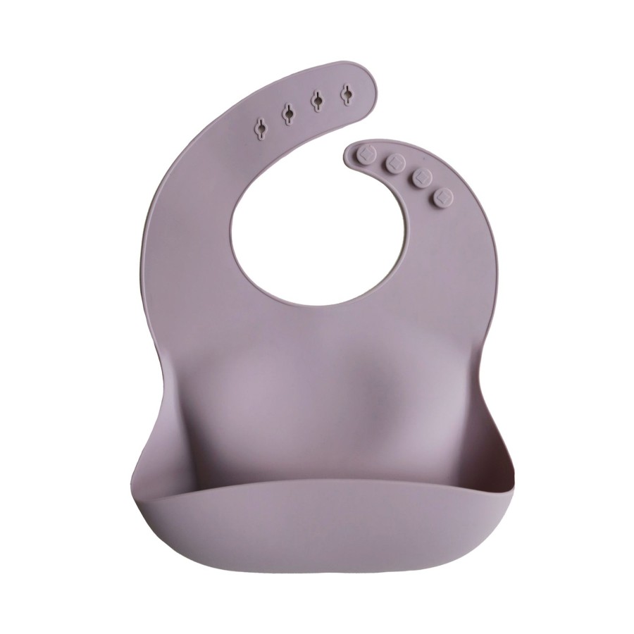 Gifts Mushie Eid Gift Shop | Mushie Solid Silicone Bibs | Multiple Colours