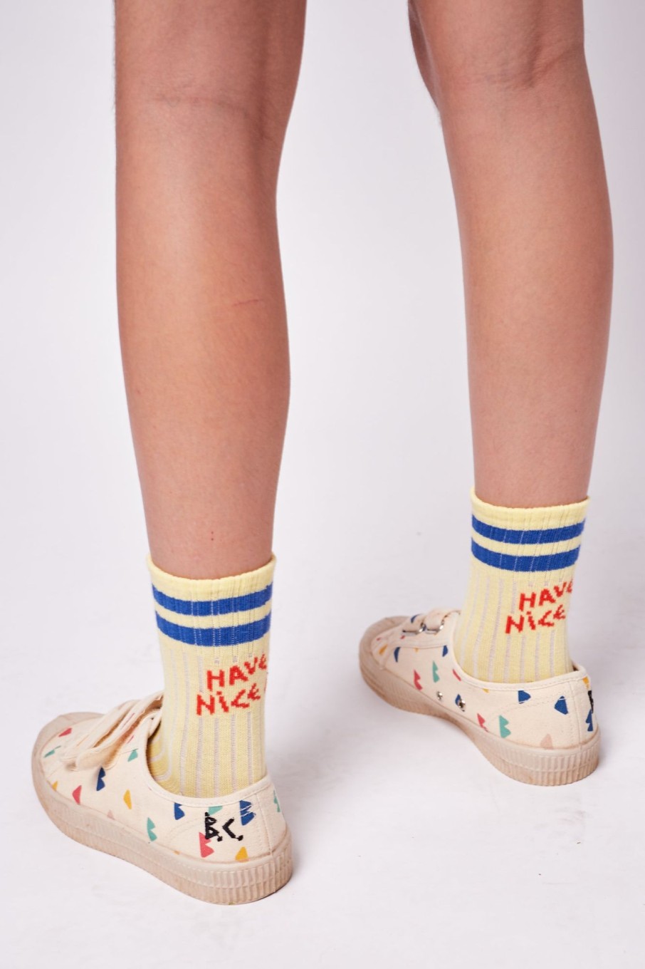 Clothing & Accessories BOBO CHOSES Socks, Booties & Tights | Have A Nice Day Short Socks