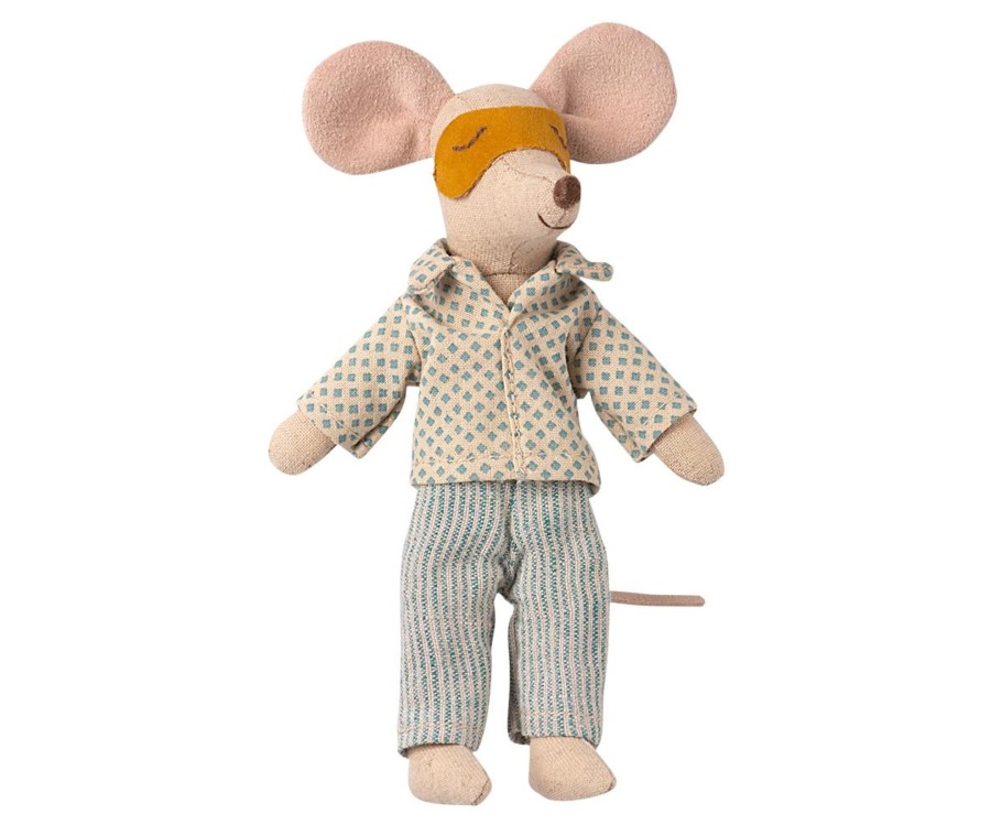 Play & Learn Maileg Pretend Play | Maileg Pyjamas For Dad Mouse