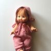 Play & Learn TadaaamBrand Dolls & Accessories | Cotton Gauze Bodysuit For Minikane X Gordis 34Cm Dolls | Bubblegum