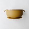 @Home The Kids Collection Plates, Bowls & Cups | Silicone Non-Slip Bowl In Mustard