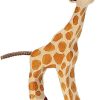 Gifts Holztiger Little Treats | Small Feeding Giraffe Wooden Figure