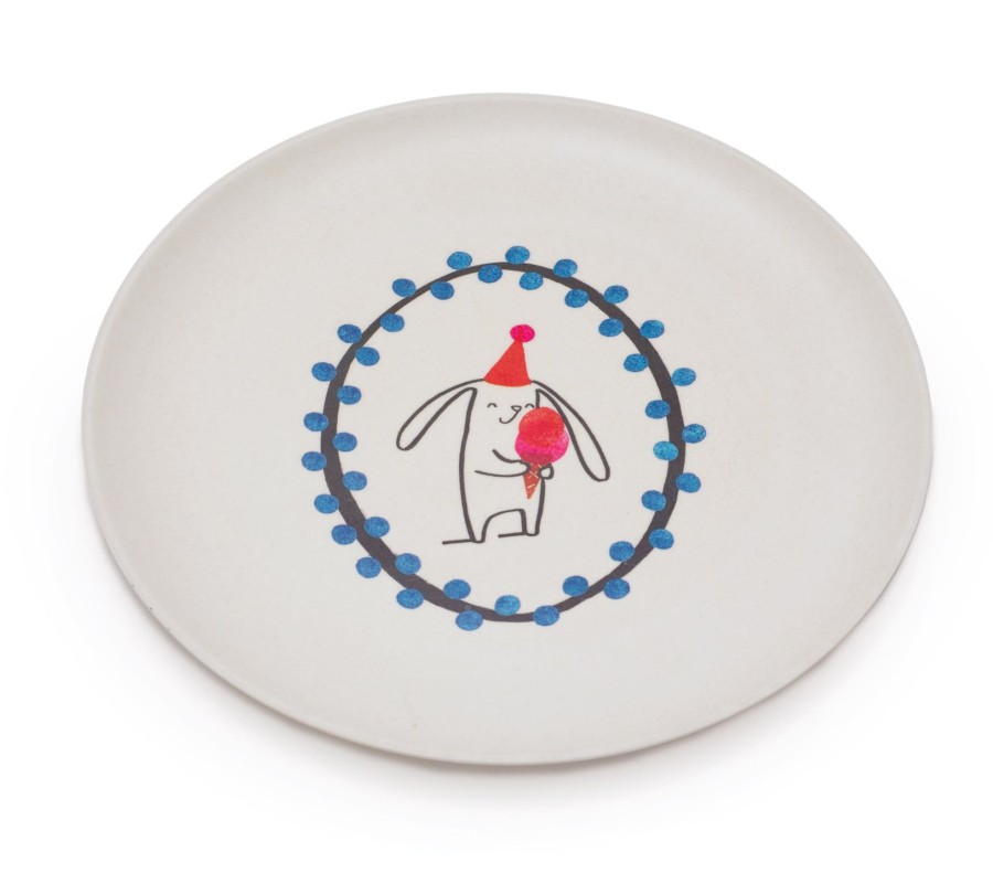 Gifts Fable Eid Gift Shop | Bamboo Plate | Ice Cream Bunny