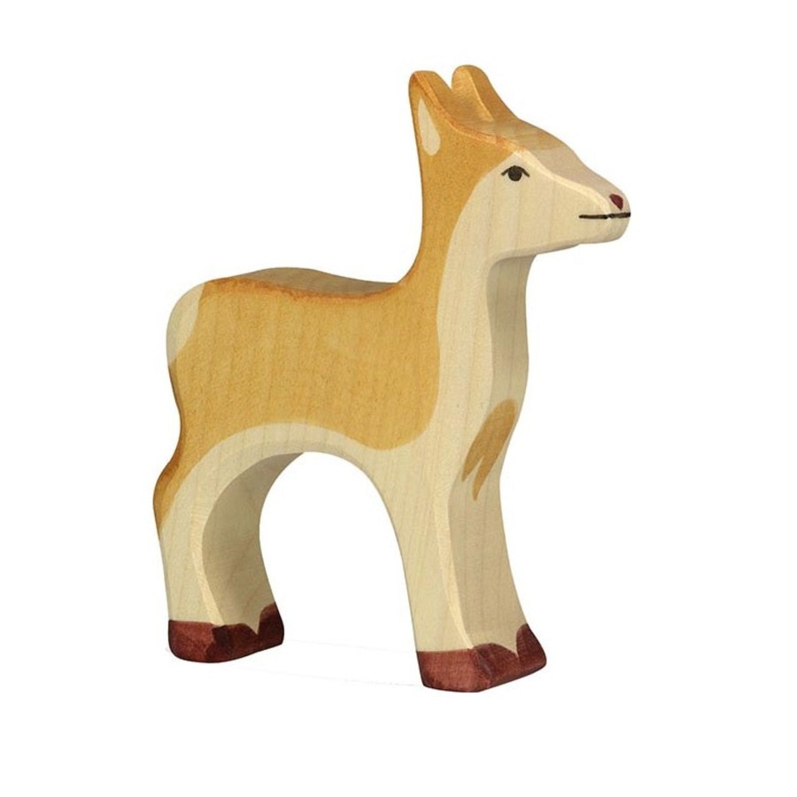 Play & Learn Holztiger Wooden Toys | Deer Wooden Figure