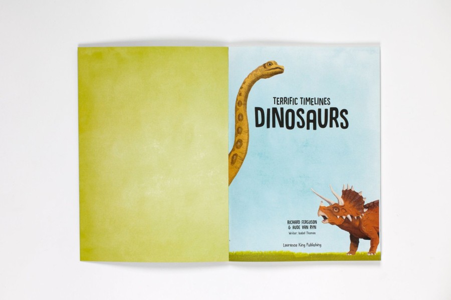 Play & Learn Laurence King Factual Books | Terrific Timelines: Dinosaurs | Press Out, Put Together And Display!