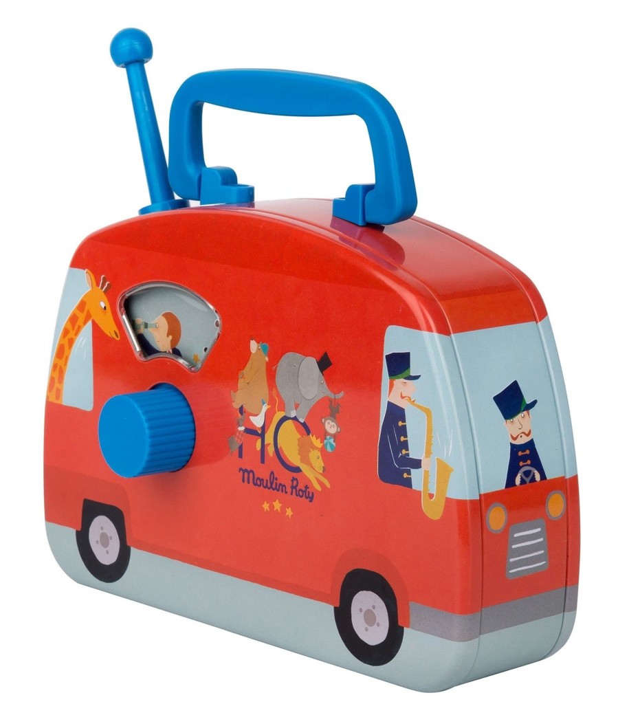 Play & Learn Moulin Roty Musical Toys | Circus Musical Bus