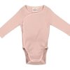 Clothing & Accessories Moumout Bodysuits & Pyjamas | Double Ribbed Cotton Bodysuit | Blush